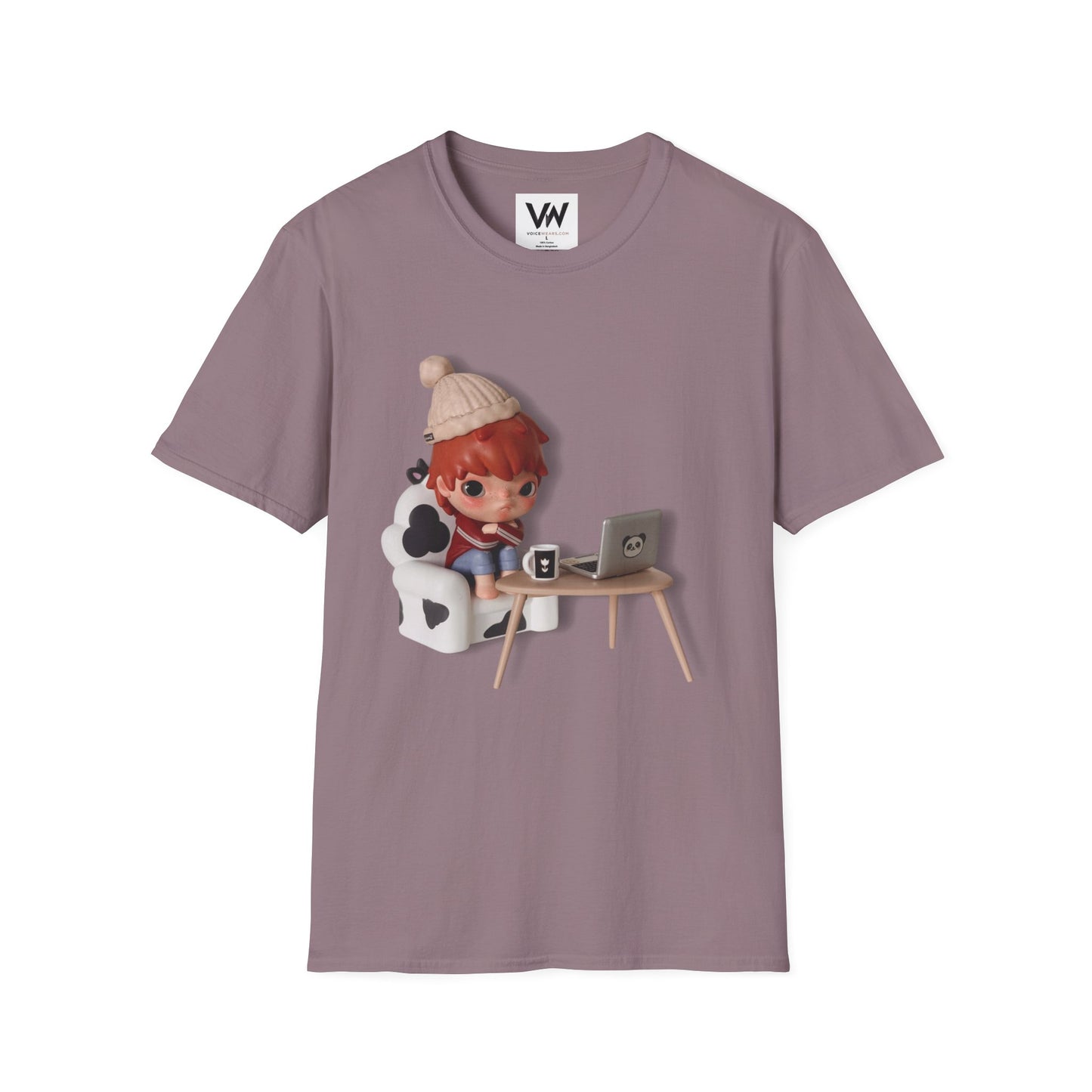 Cute Hirono Character T-Shirt by VOICEWEARS.COM