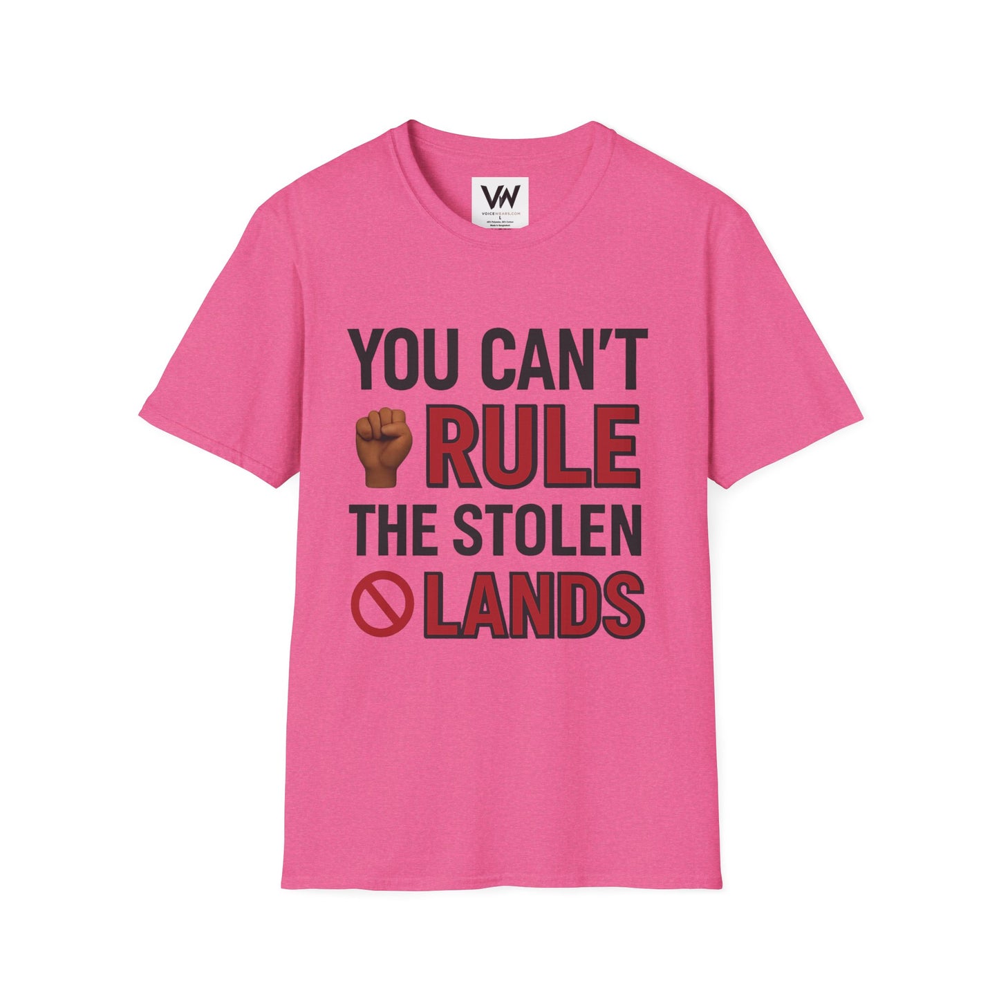 You can't Rule....Unisex Graphic T-Shirt with Statement Design by VOICEWEARS.COM