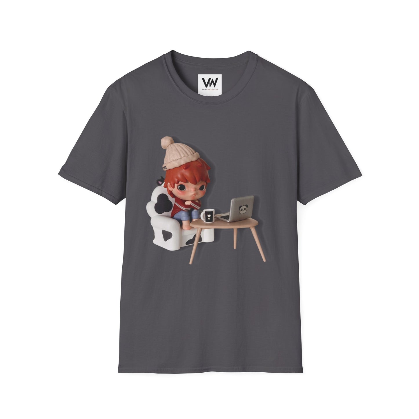 Cute Hirono Character T-Shirt by VOICEWEARS.COM