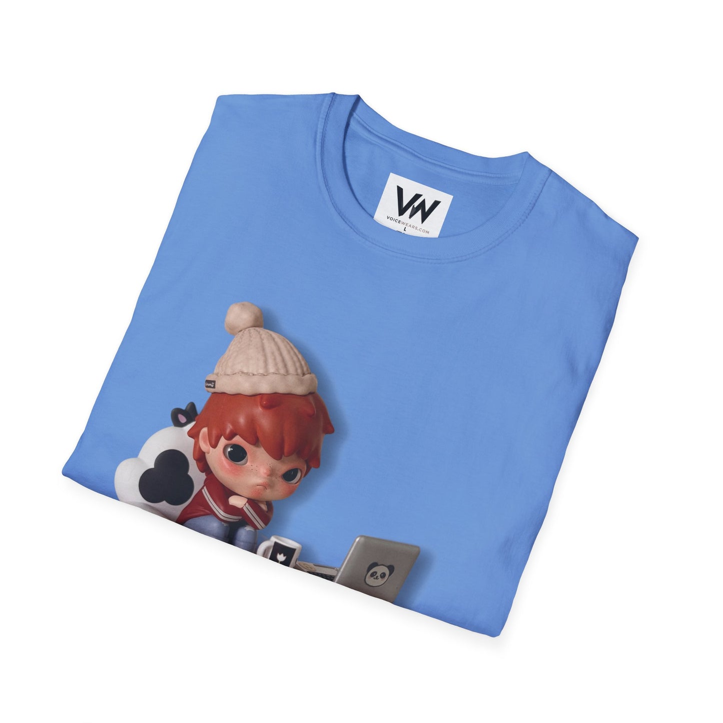 Cute Hirono Character T-Shirt by VOICEWEARS.COM