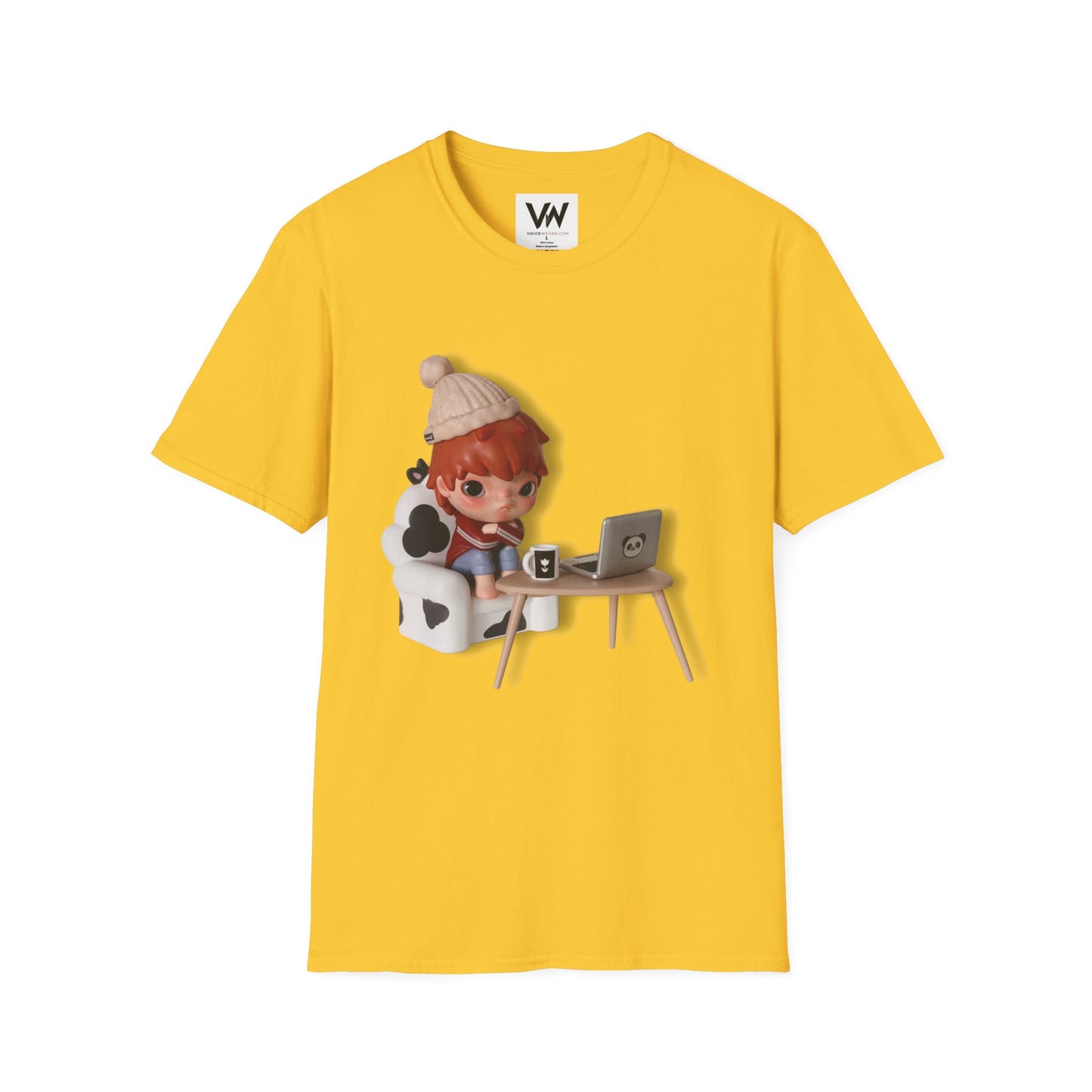 Cute Hirono Character T-Shirt by VOICEWEARS.COM