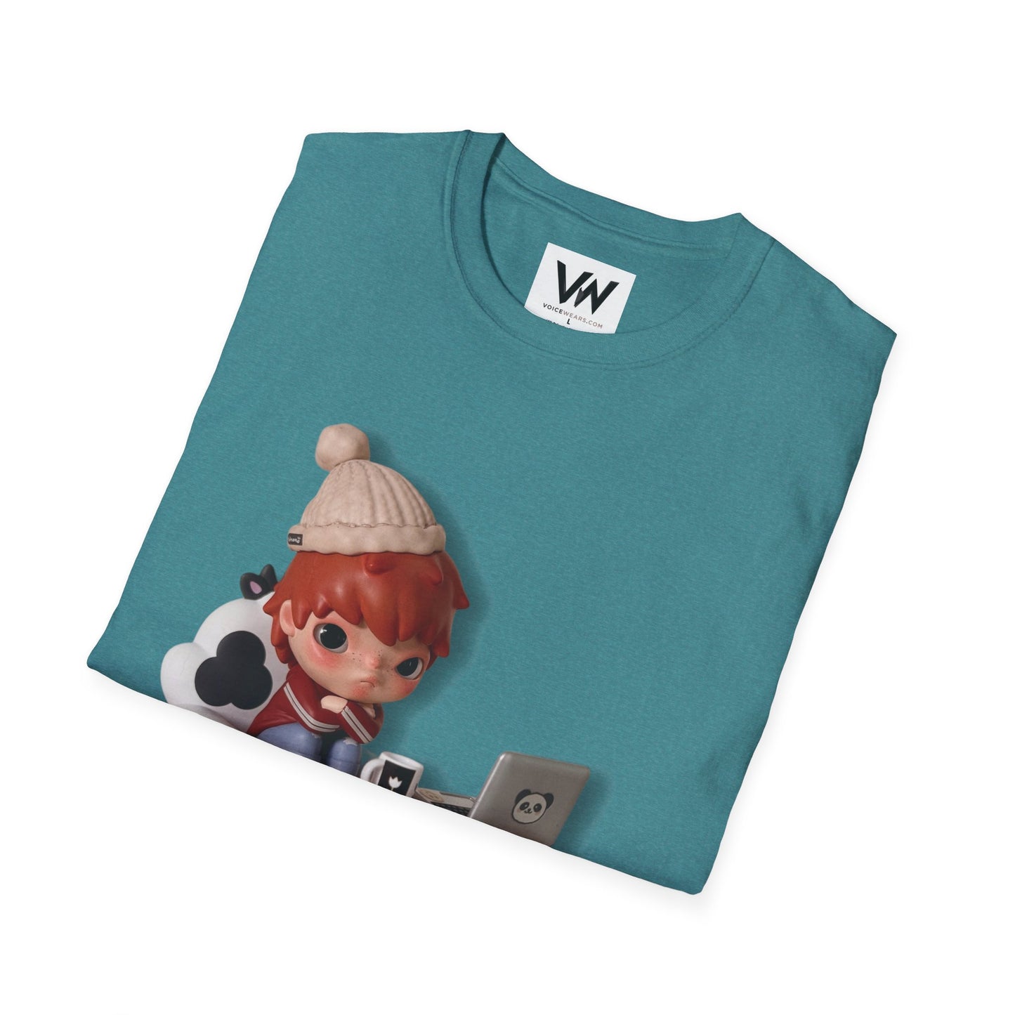 Cute Hirono Character T-Shirt by VOICEWEARS.COM