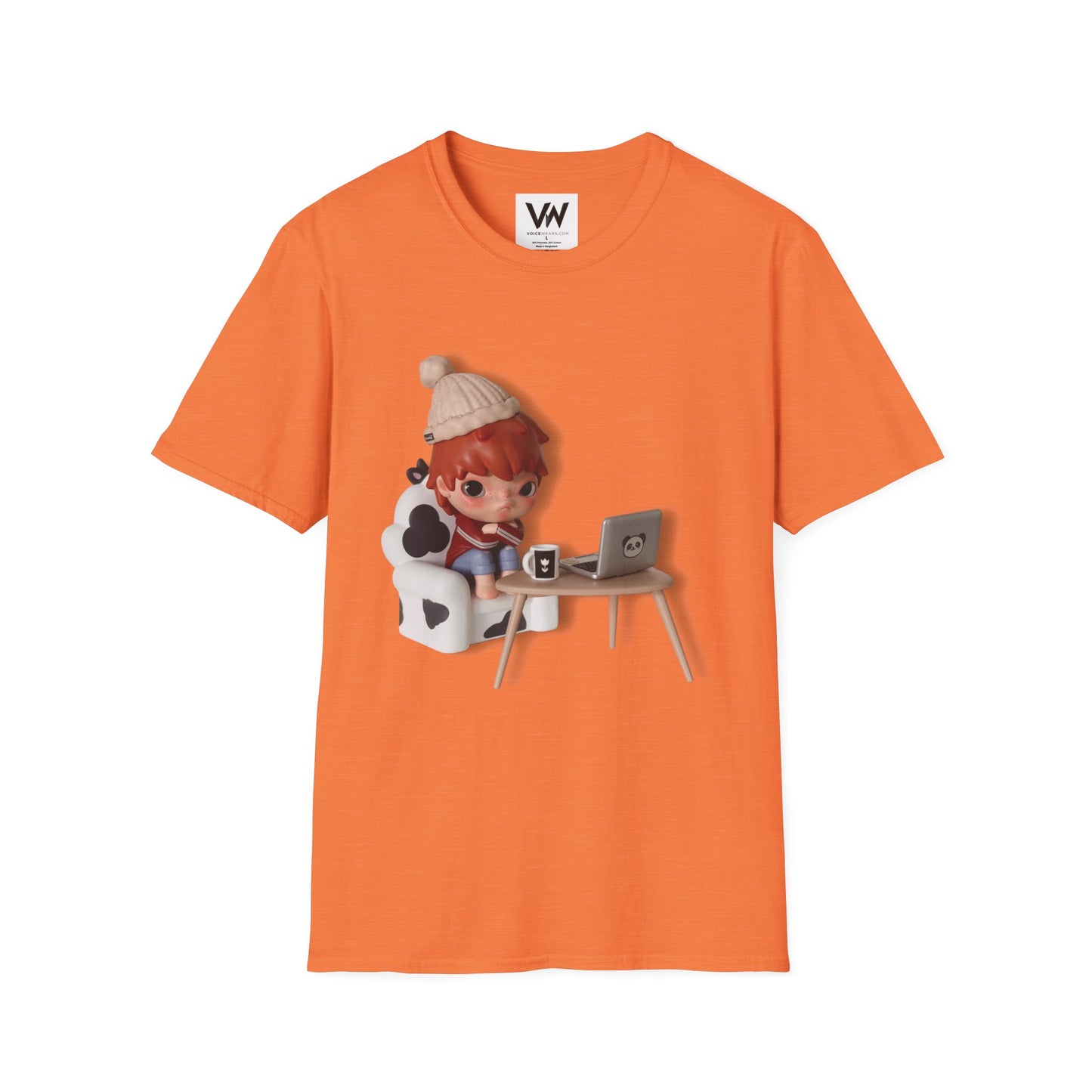 Cute Hirono Character T-Shirt by VOICEWEARS.COM