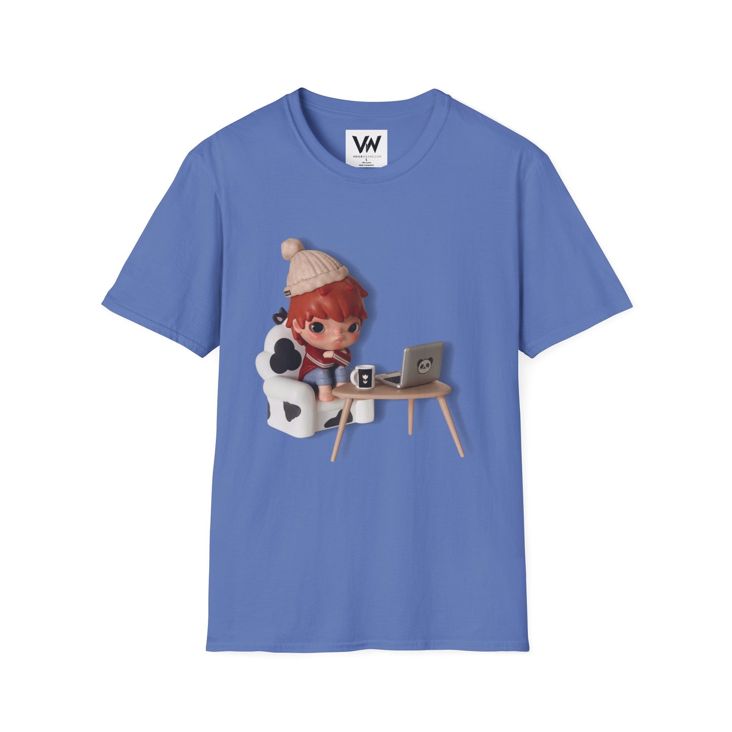 Cute Hirono Character T-Shirt by VOICEWEARS.COM