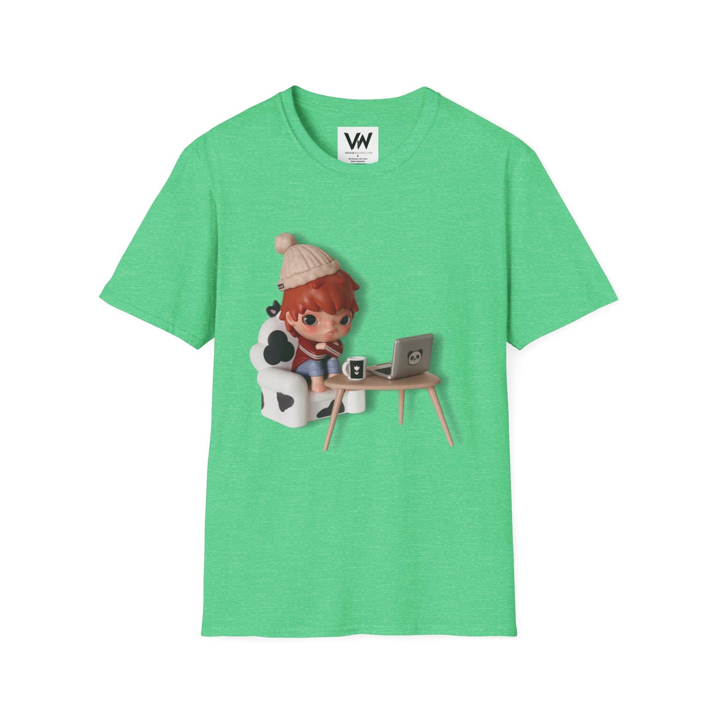 Cute Hirono Character T-Shirt by VOICEWEARS.COM