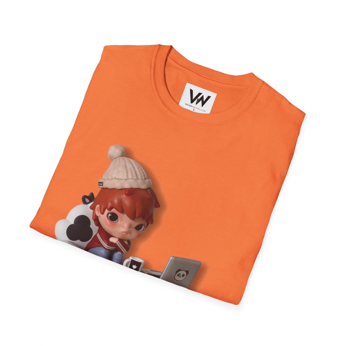 Cute Hirono Character T-Shirt by VOICEWEARS.COM