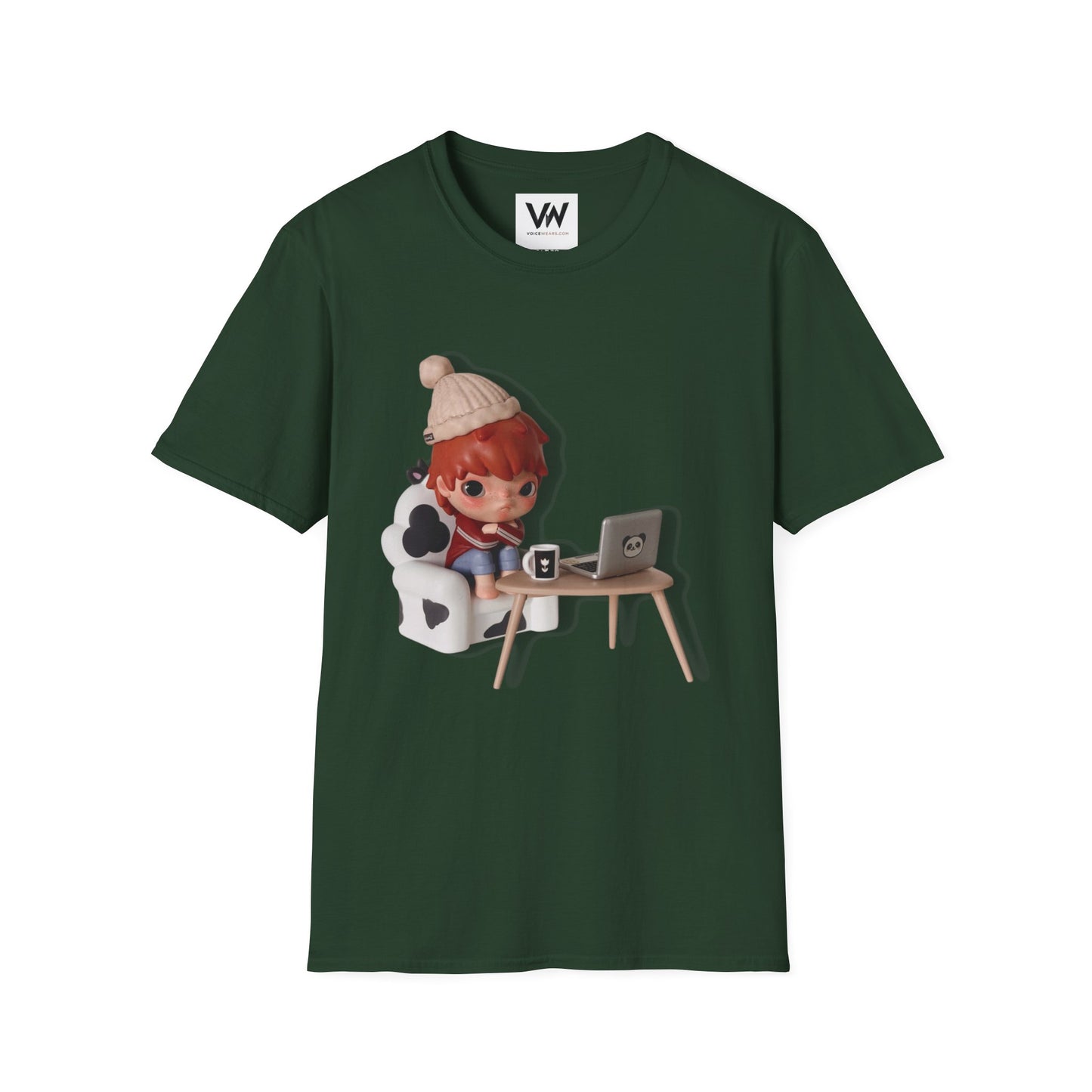 Cute Hirono Character T-Shirt by VOICEWEARS.COM
