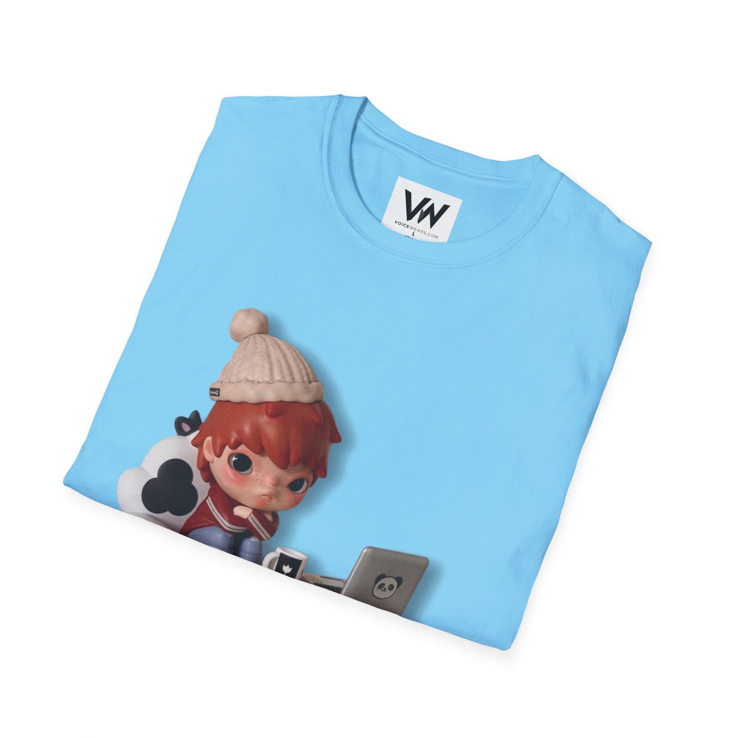 Cute Hirono Character T-Shirt by VOICEWEARS.COM