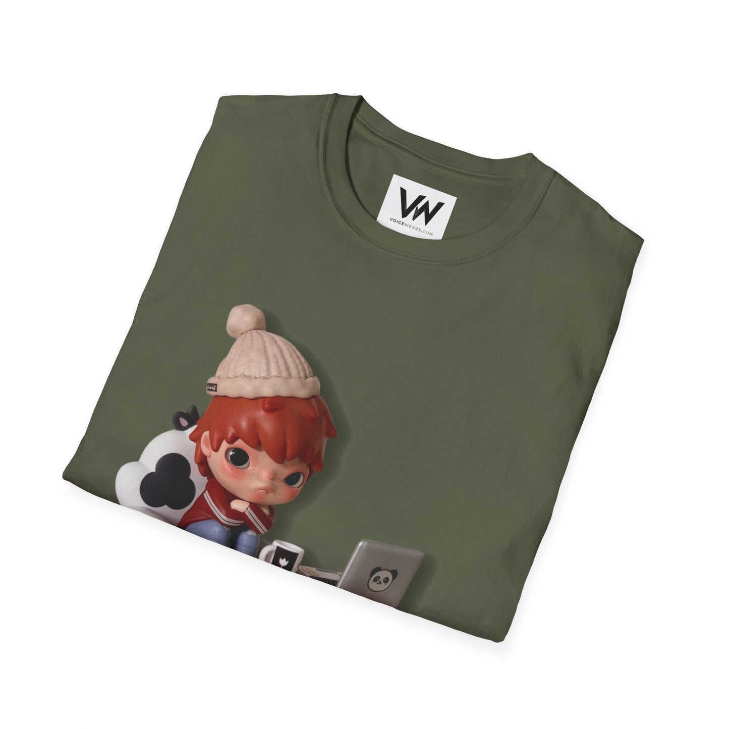 Cute Hirono Character T-Shirt by VOICEWEARS.COM