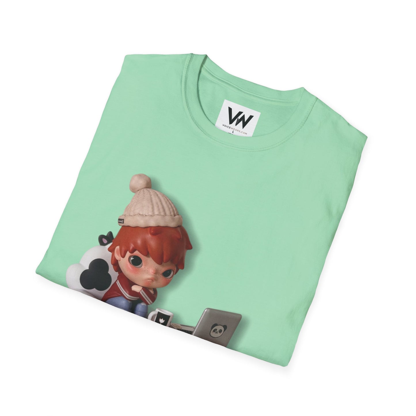 Cute Hirono Character T-Shirt by VOICEWEARS.COM