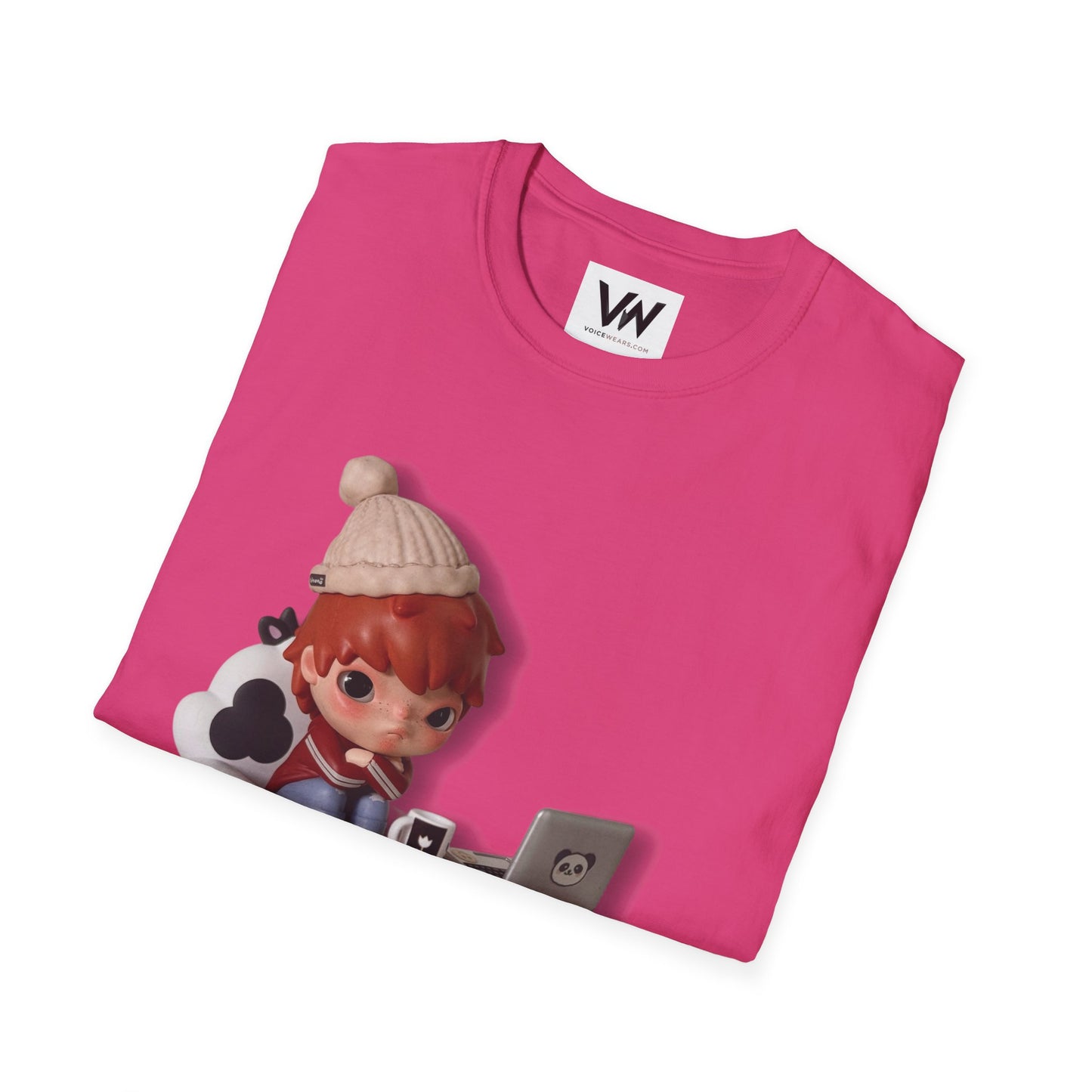 Cute Hirono Character T-Shirt by VOICEWEARS.COM