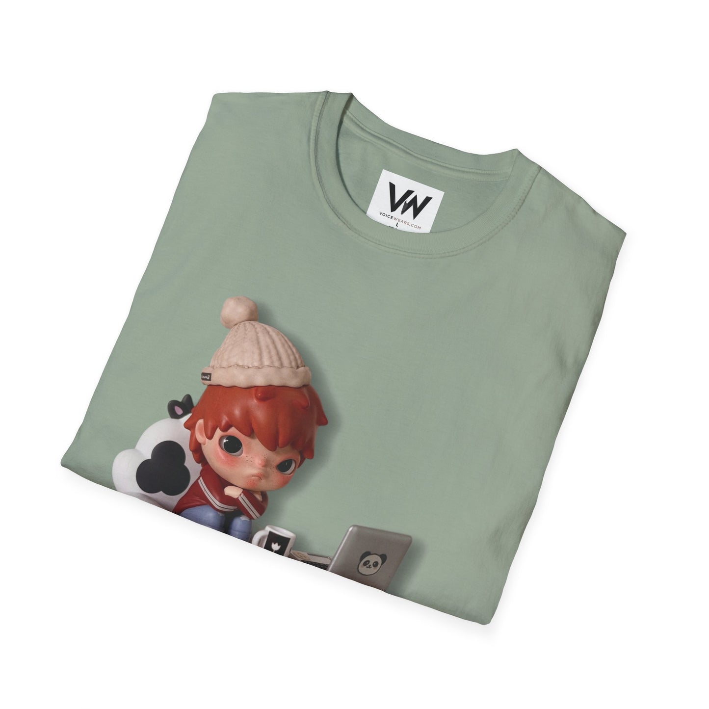 Cute Hirono Character T-Shirt by VOICEWEARS.COM