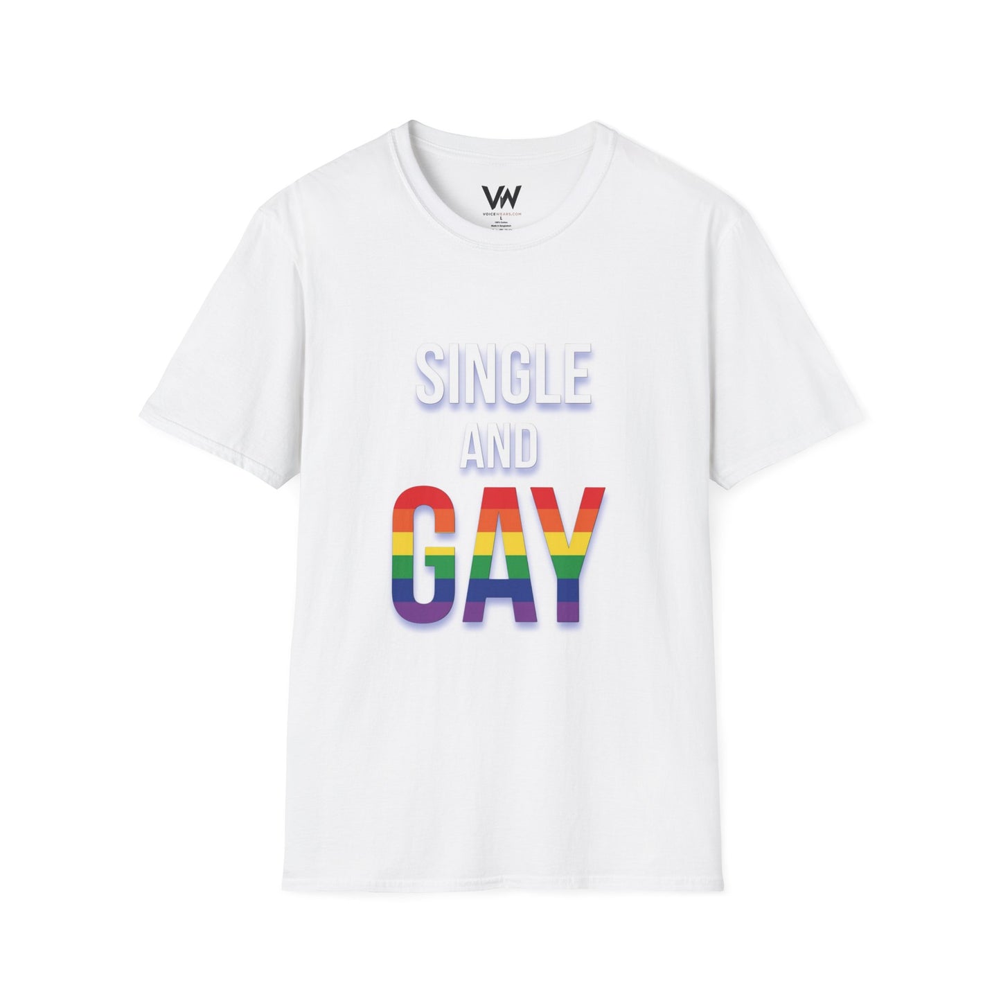 T-Shirt - Single and Gay Amazing T Shirt