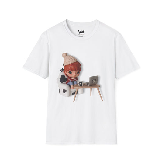 Cute Hirono Character T-Shirt by VOICEWEARS.COM