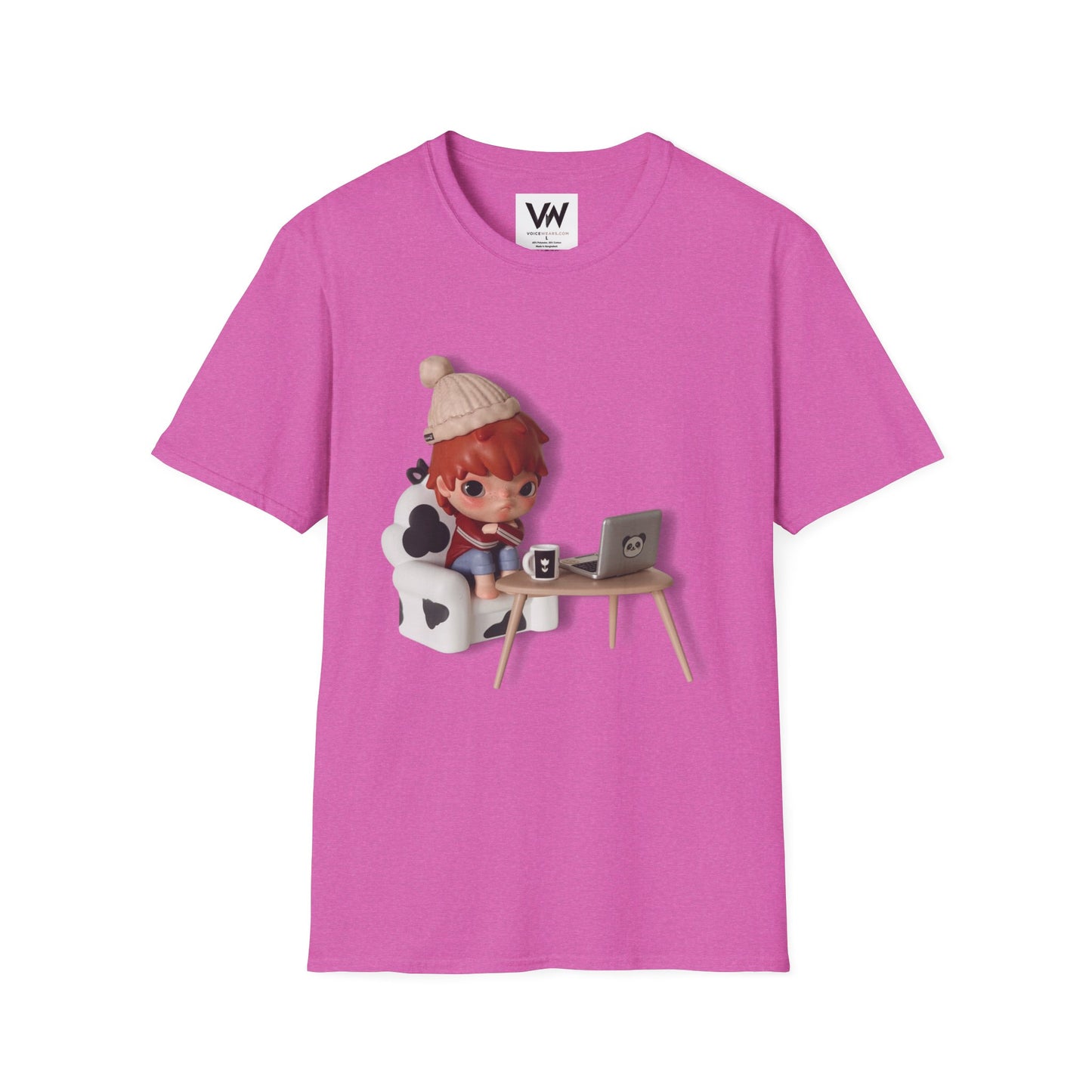 Cute Hirono Character T-Shirt by VOICEWEARS.COM