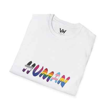 T-Shirt - Human lgtbq Design