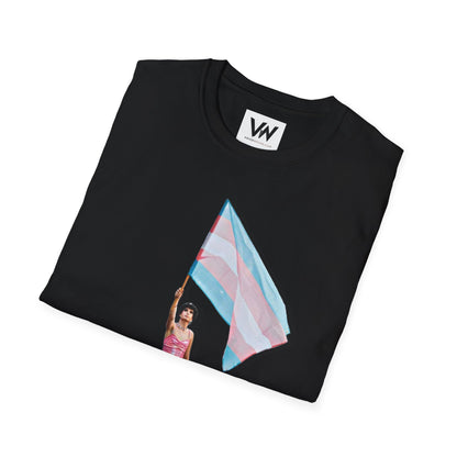 Lgbtq Flag T-Shirt by VOICEWEARS.COM