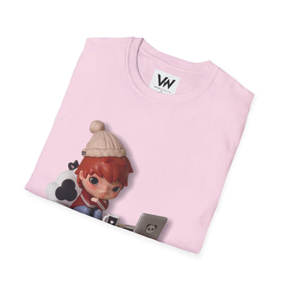 Cute Hirono Character T-Shirt by VOICEWEARS.COM