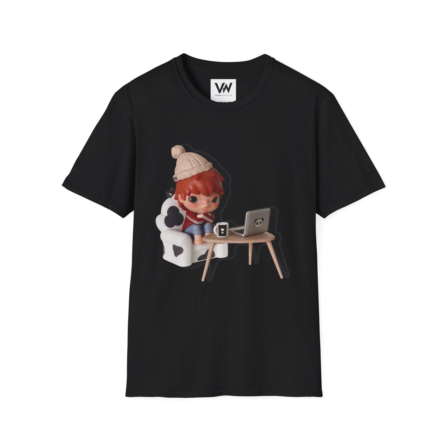 Cute Hirono Character T-Shirt by VOICEWEARS.COM