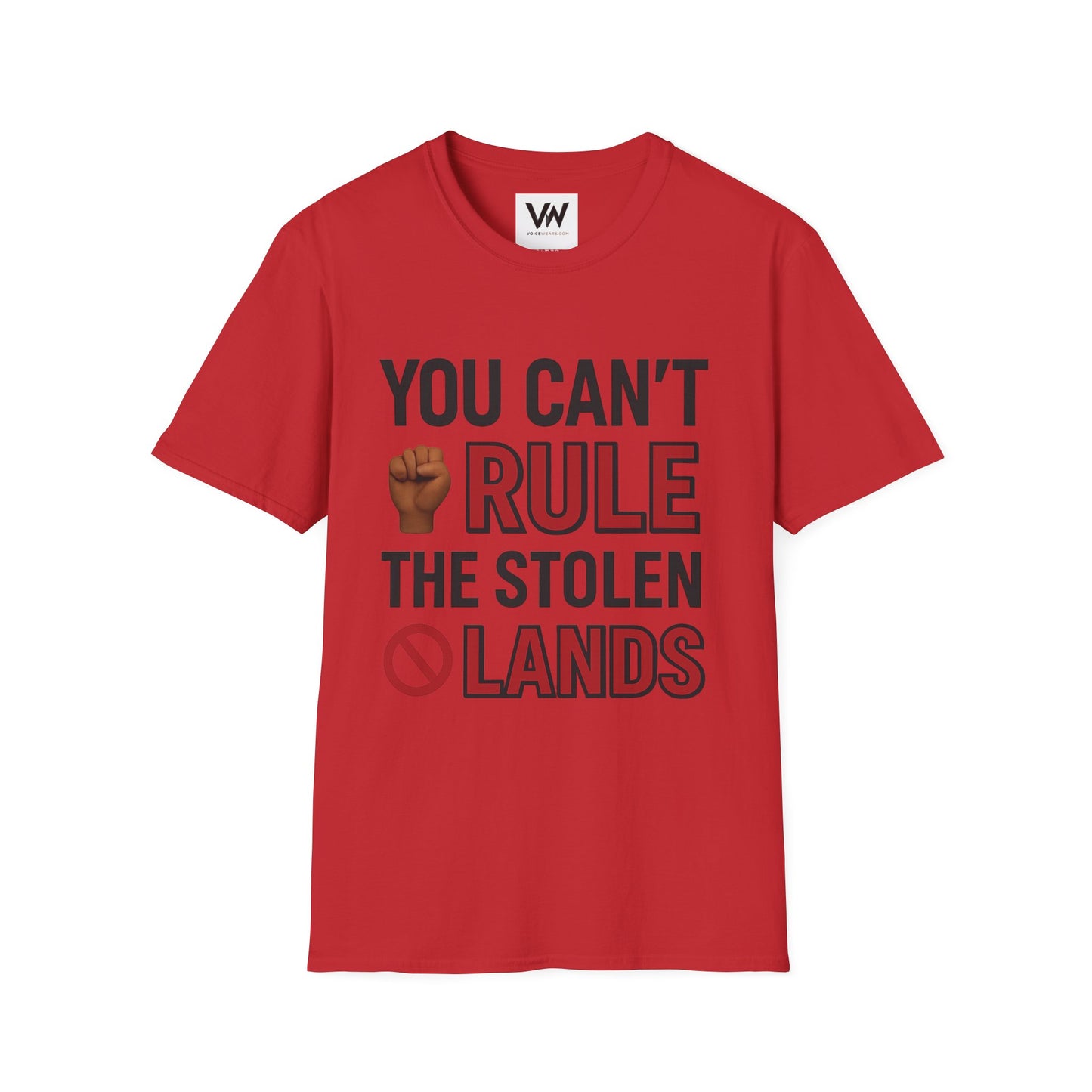 You can't Rule....Unisex Graphic T-Shirt with Statement Design by VOICEWEARS.COM