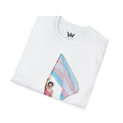 Lgbtq Flag T-Shirt by VOICEWEARS.COM