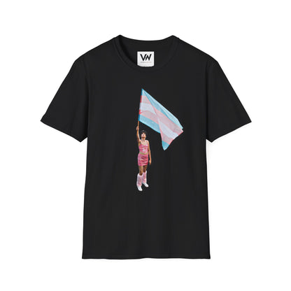 Lgbtq Flag T-Shirt by VOICEWEARS.COM