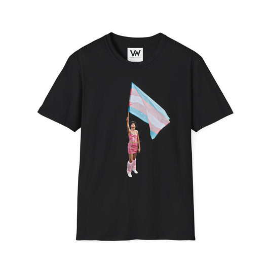 Lgbtq Flag T-Shirt by VOICEWEARS.COM