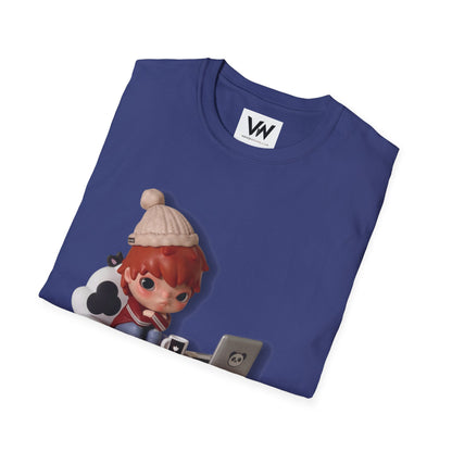 Cute Hirono Character T-Shirt by VOICEWEARS.COM