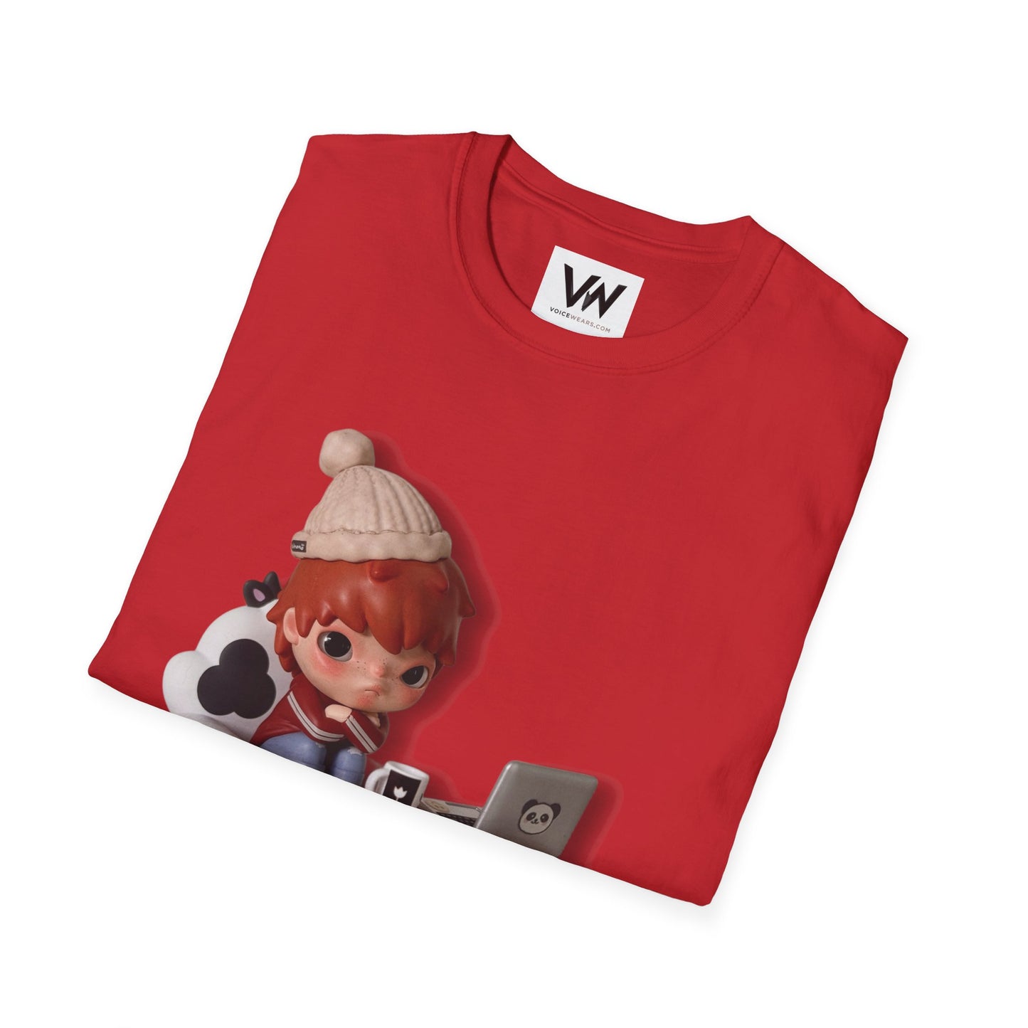 Cute Hirono Character T-Shirt by VOICEWEARS.COM