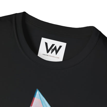 Lgbtq Flag T-Shirt by VOICEWEARS.COM