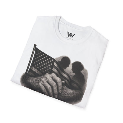 Activism for Social Security Unisex Graphic T-Shirt with Statement Design by Voicewears.com