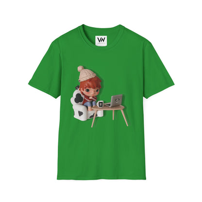 Cute Hirono Character T-Shirt by VOICEWEARS.COM