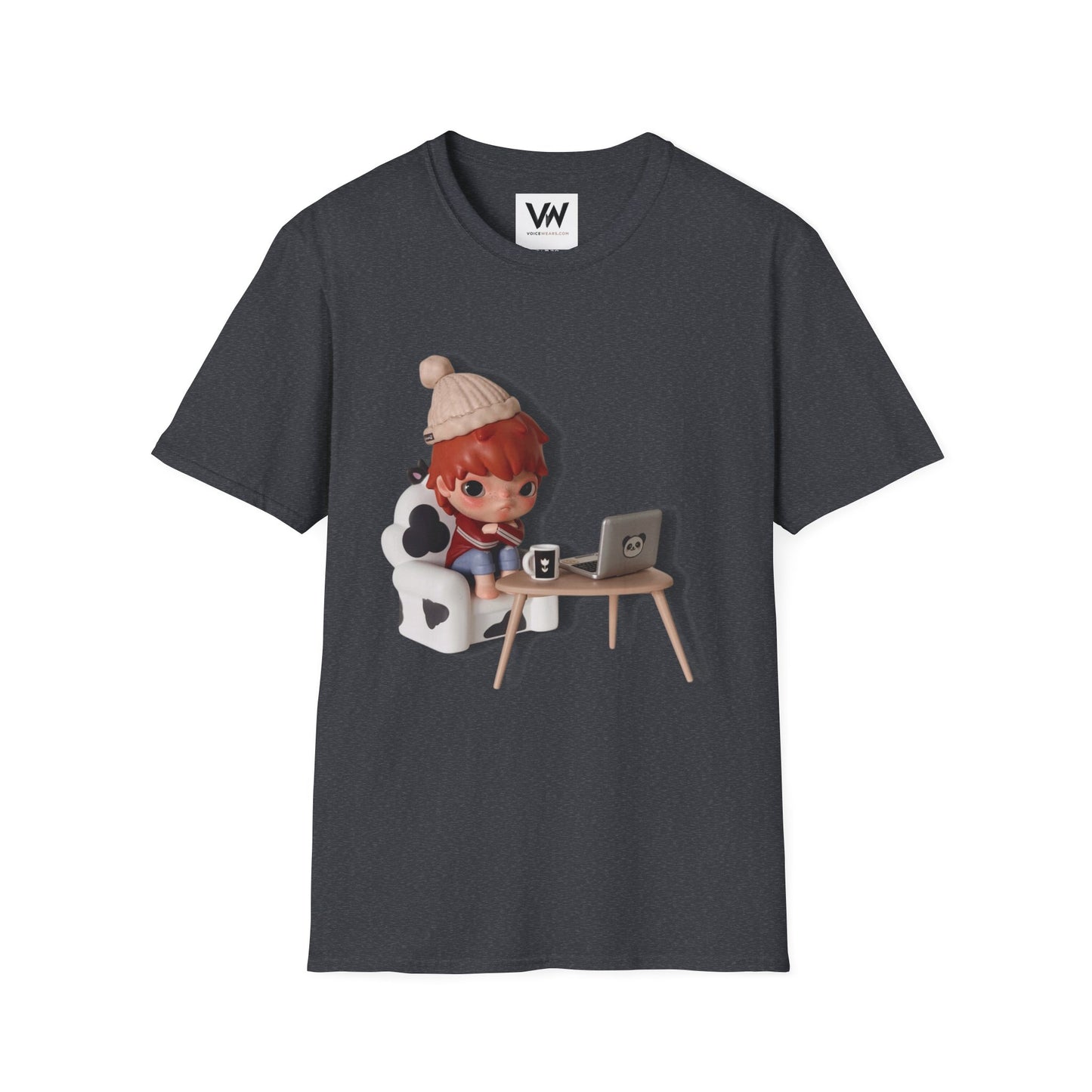 Cute Hirono Character T-Shirt by VOICEWEARS.COM