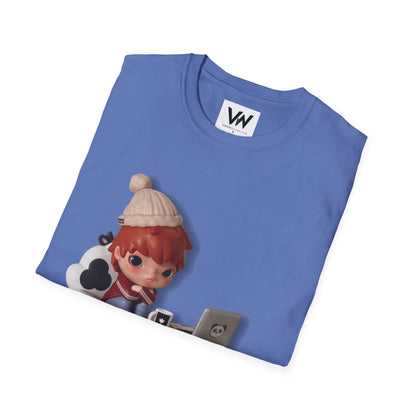 Cute Hirono Character T-Shirt by VOICEWEARS.COM