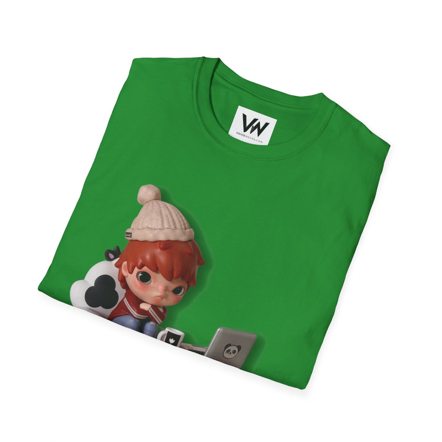 Cute Hirono Character T-Shirt by VOICEWEARS.COM