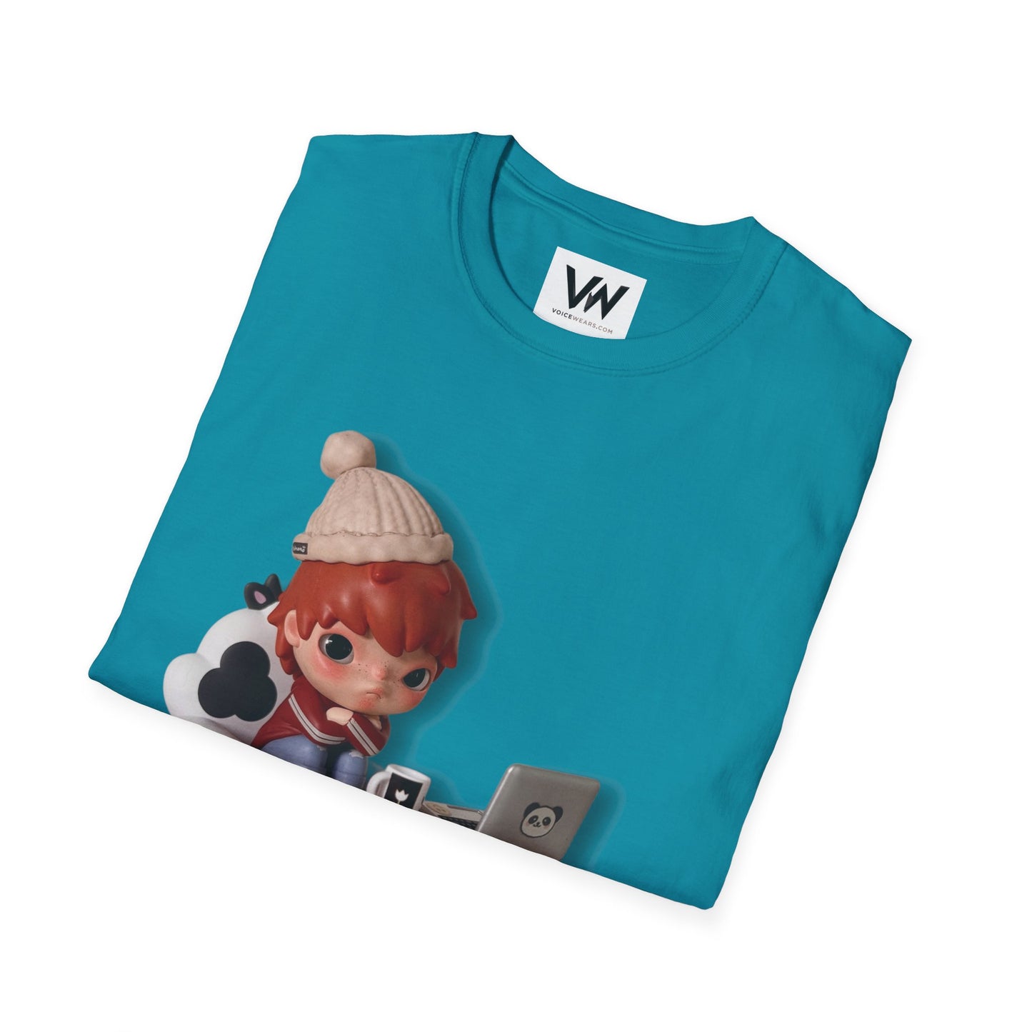 Cute Hirono Character T-Shirt by VOICEWEARS.COM