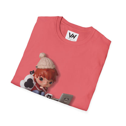 Cute Hirono Character T-Shirt by VOICEWEARS.COM
